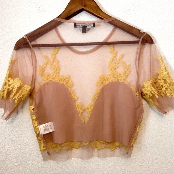 NEW For love and Lemons lace mesh top SOLD OUT - Picture 5 of 7